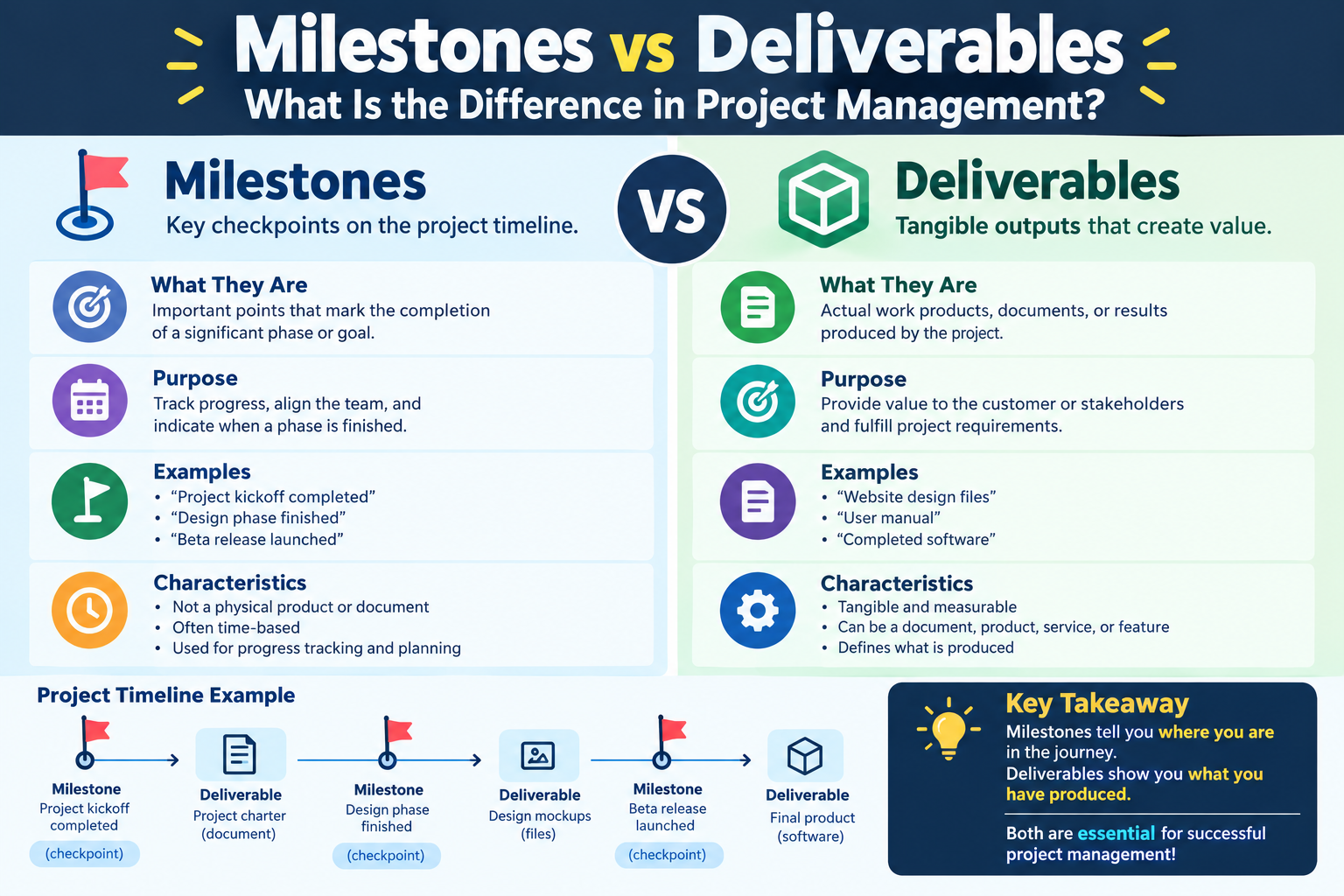 Milestones vs Deliverables: What Is the Difference in Project Management?